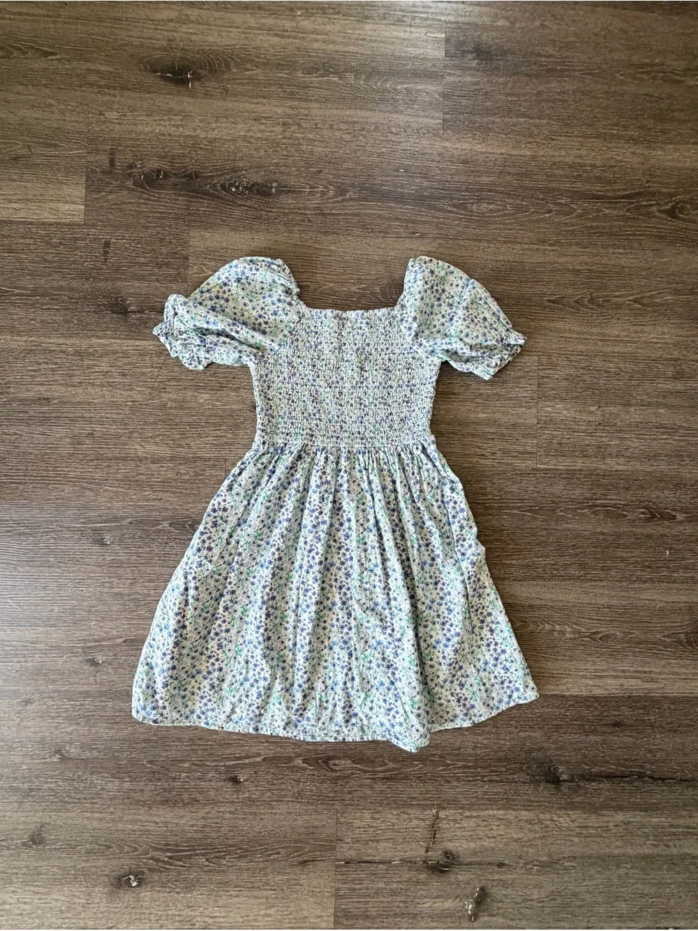 Crewcuts smocked bodice